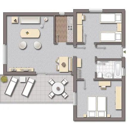 Ferienhaus Kastanie 43 - #127698 度假居 *